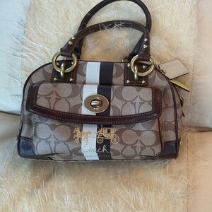 Coach double handle bag